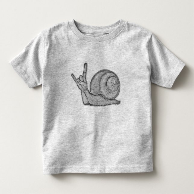T-shirt Pour Les Tous Petits Roche Snails (Devant)