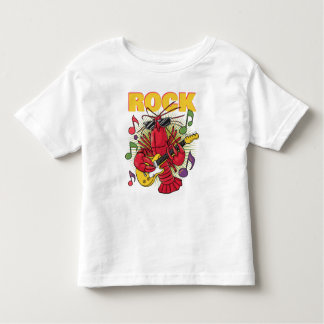 T-shirt Pour Les Tous Petits Rocher de homard vintage sur guitare