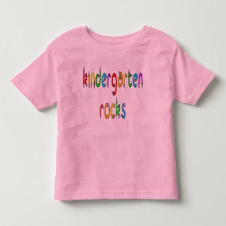 T-shirt Pour Les Tous Petits Roches de jardin d'enfants - le crayon badine le