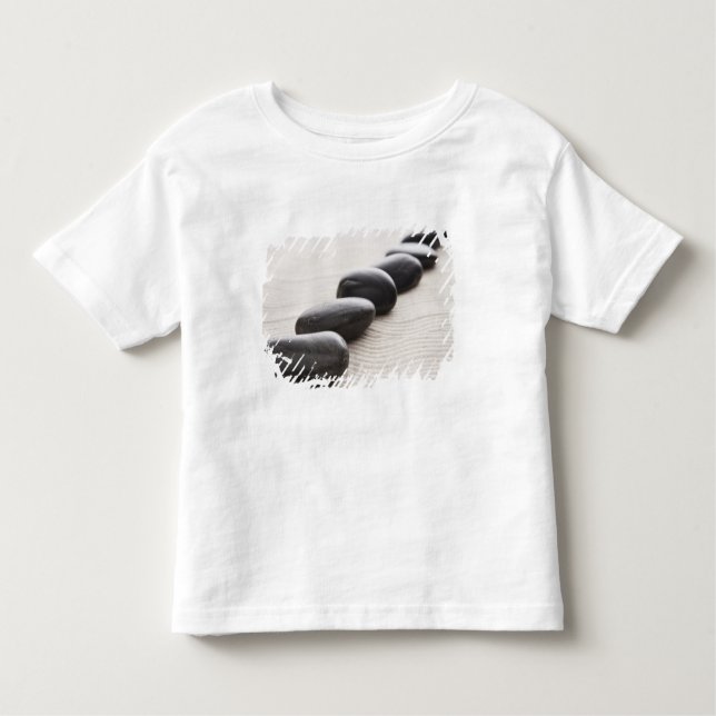 T-shirt Pour Les Tous Petits Roches sur le sable (Devant)