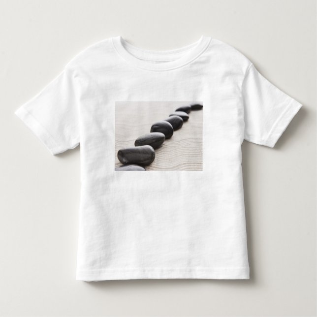 T-shirt Pour Les Tous Petits Roches sur le sable (Devant)