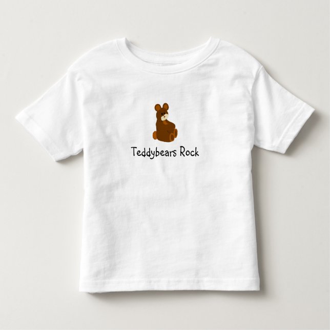 T-shirt Pour Les Tous Petits Rock nounours (Devant)