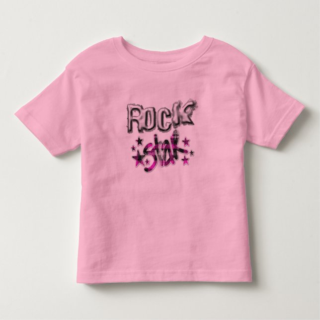 T-shirt Pour Les Tous Petits rockstar (Devant)