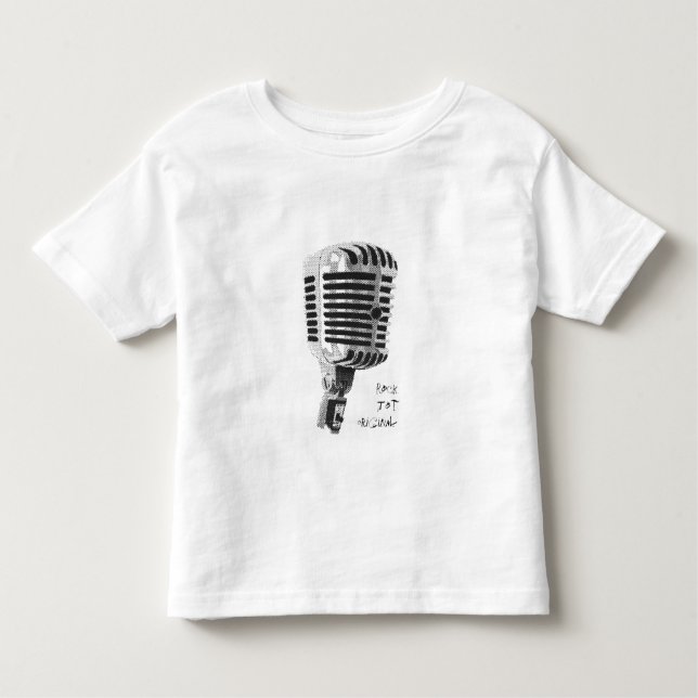 T-shirt Pour Les Tous Petits RockTotOriginal (Devant)