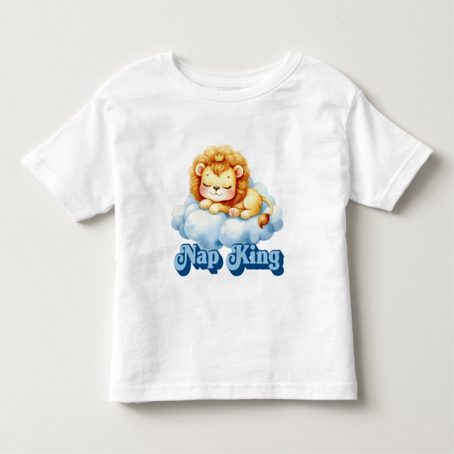 T-shirt Pour Les Tous Petits Roi du sommeil (Devant)