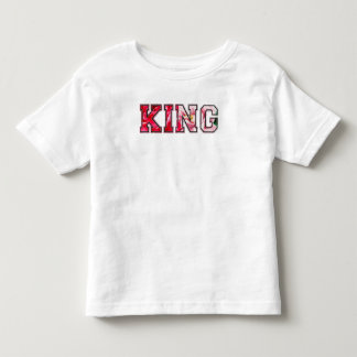 T-shirt Pour Les Tous Petits Roi texte lettrage style graffiti