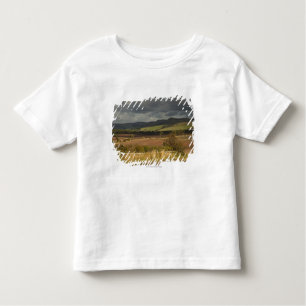 T-shirt Pour Les Tous Petits Rolling Hills et montagnes sous un ciel nuageux