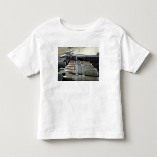 T-shirt Pour Les Tous Petits ronds de mitrailleuse de Cinquante-calibre