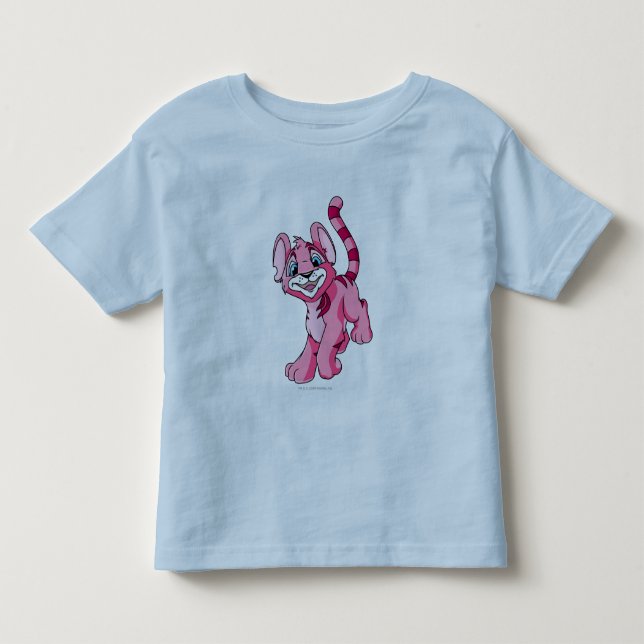 T-shirt Pour Les Tous Petits Rose de Kougra (Devant)
