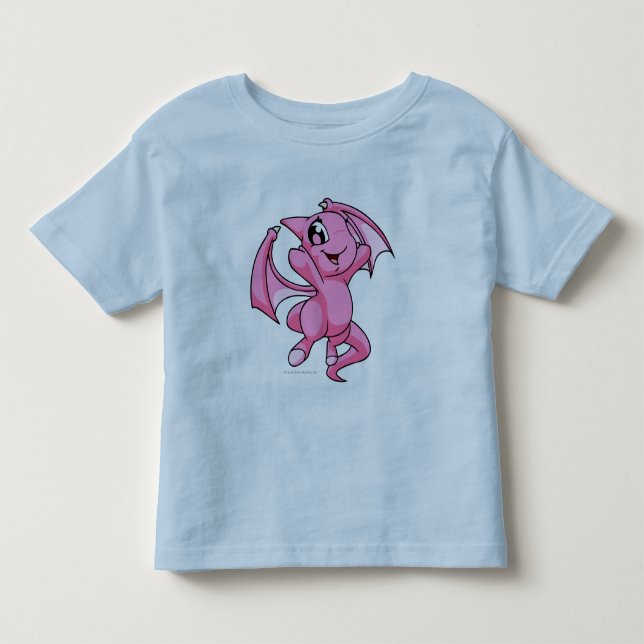 T-shirt Pour Les Tous Petits Rose de Shoyru (Devant)