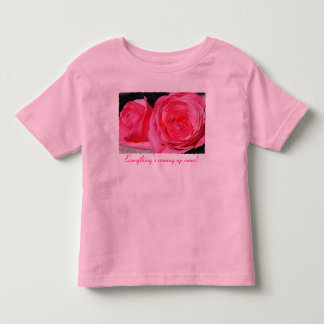 T-shirt Pour Les Tous Petits Rosiers grimpants roses