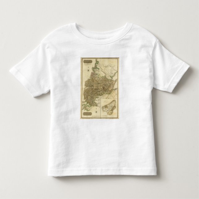 T-shirt Pour Les Tous Petits Ross composé, Cromarty Shires (Devant)