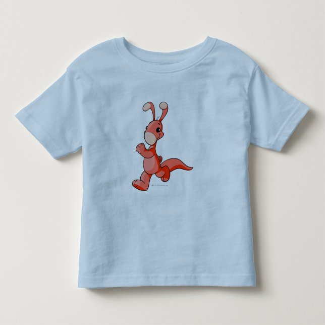 T-shirt Pour Les Tous Petits Rouge de Blumaroo (Devant)