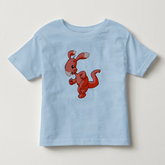 T-shirt Pour Les Tous Petits Rouge de Blumaroo (Devant)