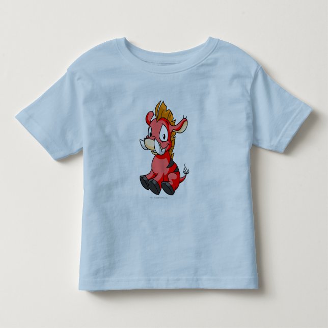 T-shirt Pour Les Tous Petits Rouge de Moehog (Devant)