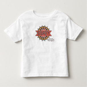 T-shirt Pour Les Tous Petits Rouge & Or Stupefy Spell Graphic