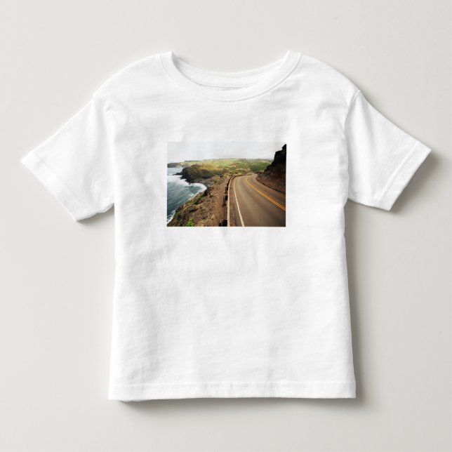 T-shirt Pour Les Tous Petits Route côtière (Devant)