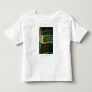 T-shirt Pour Les Tous Petits Route de séquoia en parc de séquoia d'état de