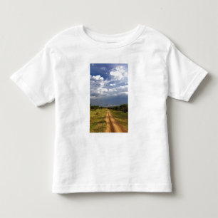 T-shirt Pour Les Tous Petits Route primitive de terre à travers le nord