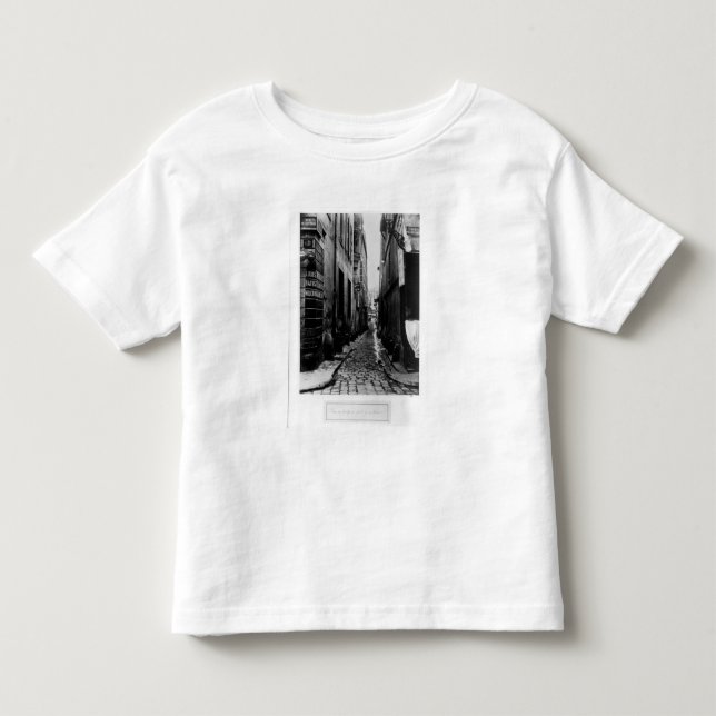 T-shirt Pour Les Tous Petits Rue du Croissant (Devant)
