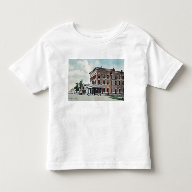 T-shirt Pour Les Tous Petits Rue SceneGlendive, la TA (Devant)
