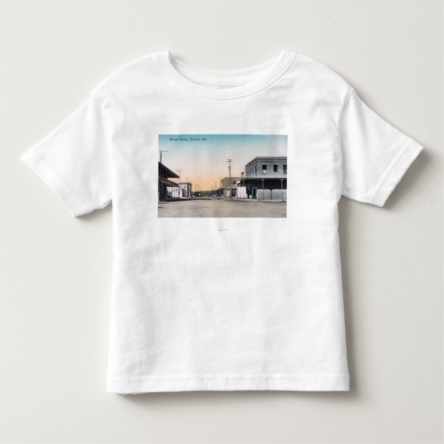 T-shirt Pour Les Tous Petits Rue SceneOrland, CA (Devant)