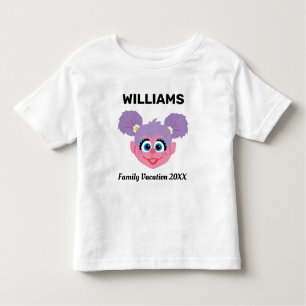 T-shirt Pour Les Tous Petits Rue Sésame   Abby Cadabby Famille Vacances