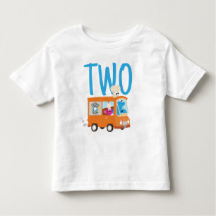 T-shirt Pour Les Tous Petits Rue Sésame Cookie Monster Food Truck Anniversair