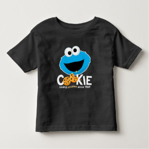 T-shirt Pour Les Tous Petits Rue Sésame   Cookie Monster Lookies