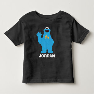 T-shirt Pour Les Tous Petits Rue Sésame Cookie personnalisé Monster Baby B