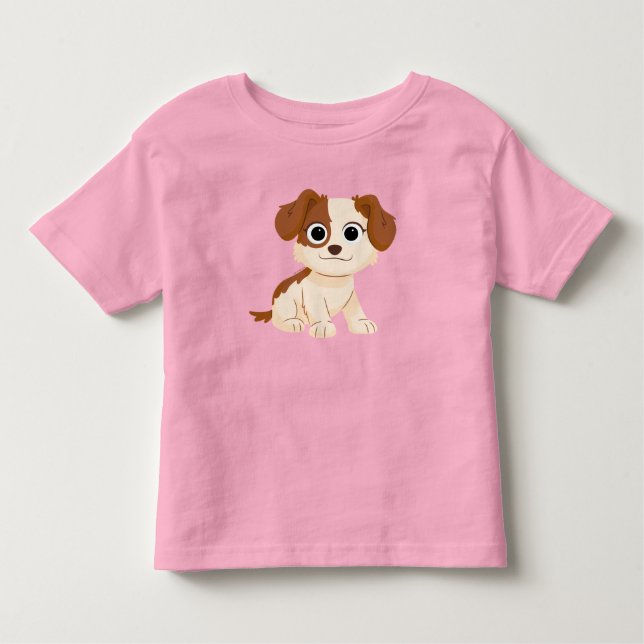 T-shirt Pour Les Tous Petits Rue Sésame | Elmo's Puppy Tango (Devant)