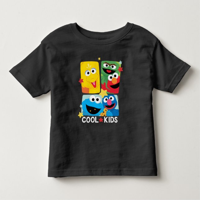 T-shirt Pour Les Tous Petits Rue Sésame | Enfants Cool (Devant)
