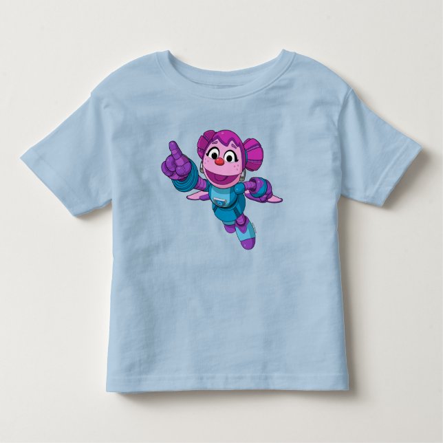 T-shirt Pour Les Tous Petits Rue Sésame | Mécaniciens Abby (Devant)