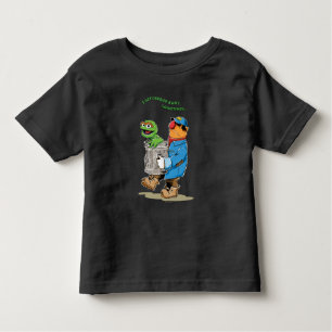 T-shirt Pour Les Tous Petits Rue Sésame Oscar & Bruno l'éboueur