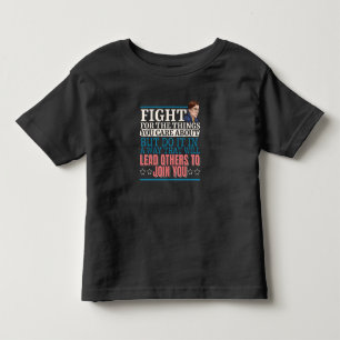 T-shirt Pour Les Tous Petits Ruth Bader Ginsburg Mène les Autres à Se Joindre à