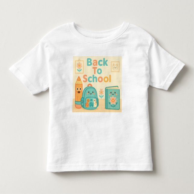 T-shirt Pour Les Tous Petits Sac à dos Pastel (Devant)