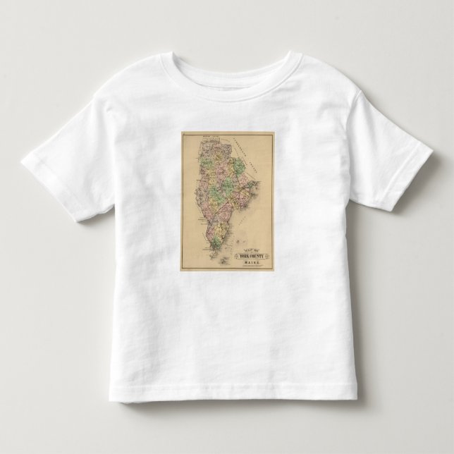 T-shirt Pour Les Tous Petits Saco, Biddeford (Devant)