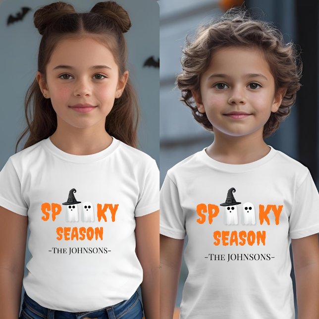 T-shirt Pour Les Tous Petits Saison éffrayante - Belle Halloween Outfiit (Créateur téléchargé)