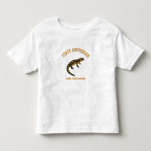 T-shirt Pour Les Tous Petits Salamandre tigrée sauvage de l'Illinois