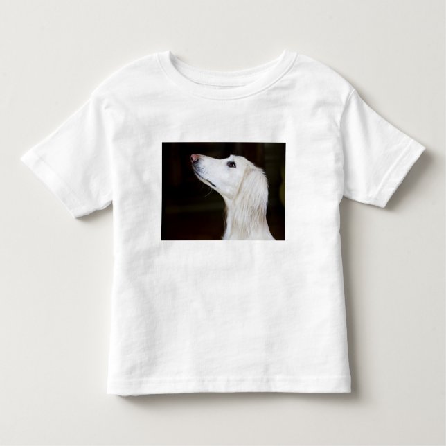 T-shirt Pour Les Tous Petits Saluki recherchant (Devant)