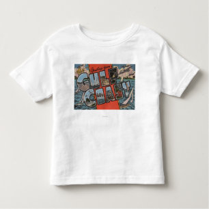 T-shirt Pour Les Tous Petits Salutations de la Côte du Golfe