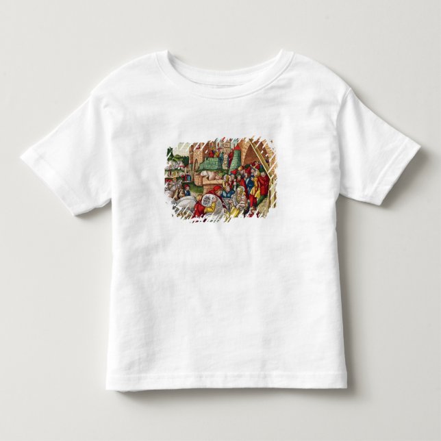 T-shirt Pour Les Tous Petits Samaria sous le siège (Devant)