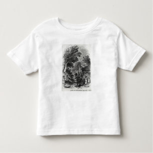 T-shirt Pour Les Tous Petits Samoset, le visiteur indien