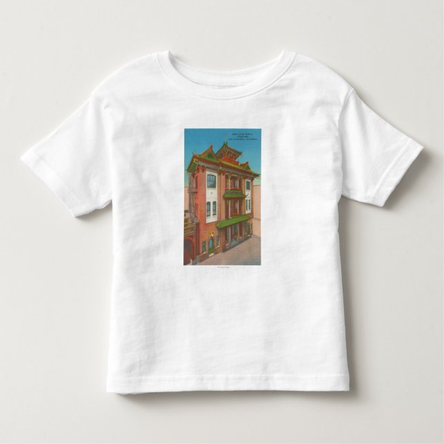 T-shirt Pour Les Tous Petits San Francisco, temple de bouffe de CAKong dans (Devant)