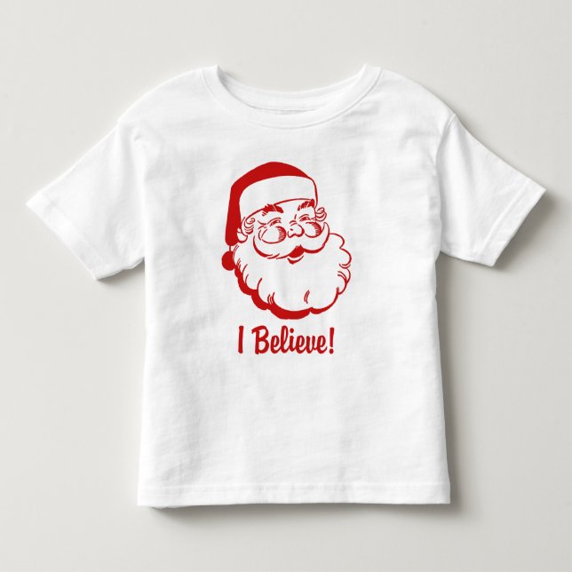 T-shirt Pour Les Tous Petits Santa Claus (Devant)
