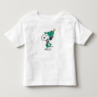 T-shirt Pour Les Tous Petits sapins de noël snoopy