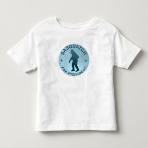T-shirt Pour Les Tous Petits Sasquatch, Président