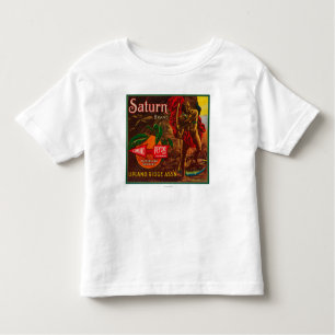 T-shirt Pour Les Tous Petits Saturn LabelUpland orange, CA