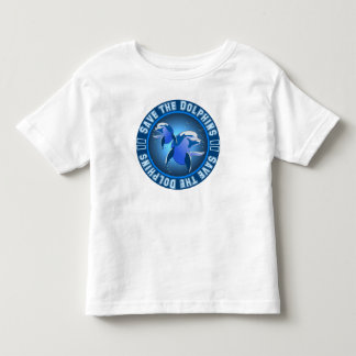 T-shirt Pour Les Tous Petits Sauvez les dauphins