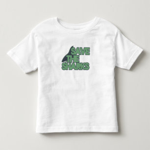 T-shirt Pour Les Tous Petits Sauvez les requins